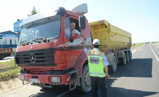 Bölge Trafik Ekiplerinden Sürücülere Denetim