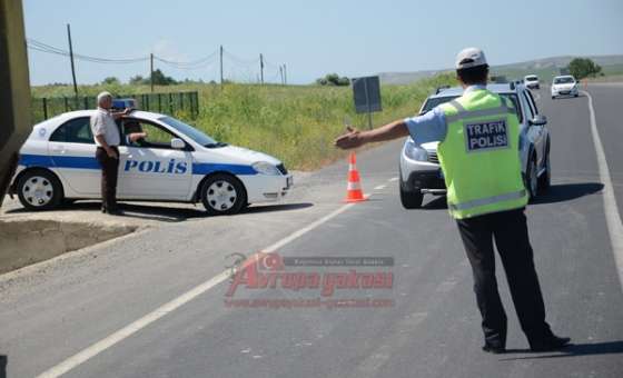 Bölge Trafik Ekiplerinden Sürücülere Denetim