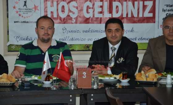 Tümkasder Çorlu Gazeteciler Derneği Yönetimini Ağırladı