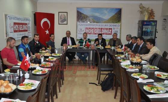 Tümkasder Çorlu Gazeteciler Derneği Yönetimini Ağırladı