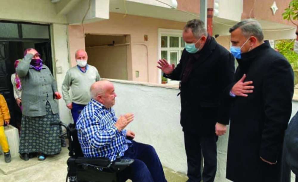 Ak Parti Engelliler Günü'nde, Engelli Vatandaşları Unutmadı 
