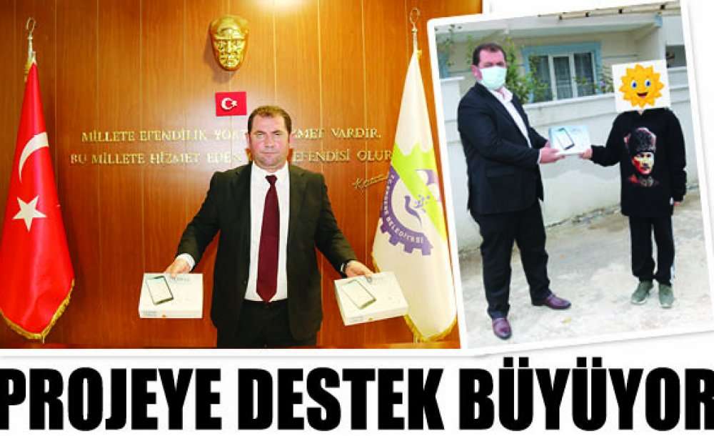 Projeye Destek Büyüyor