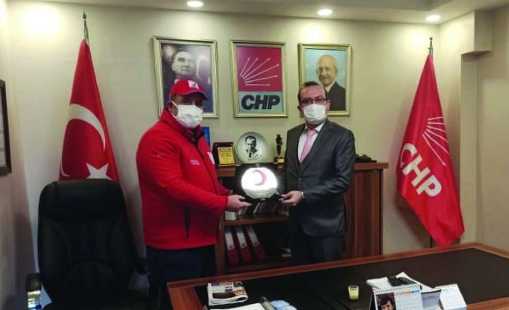 Kızılay Çorlu'daki Partileri Ziyaret Etti