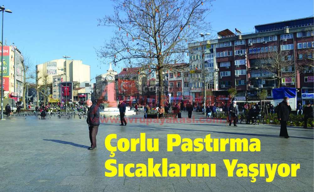 Çorlu Pastırma Sıcaklarını Yaşıyor