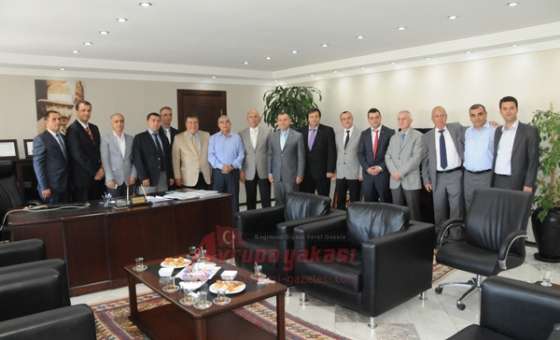 Çorlu Tso`dan Çorlu Belediye Başkanı Baysan'a Ziyaret