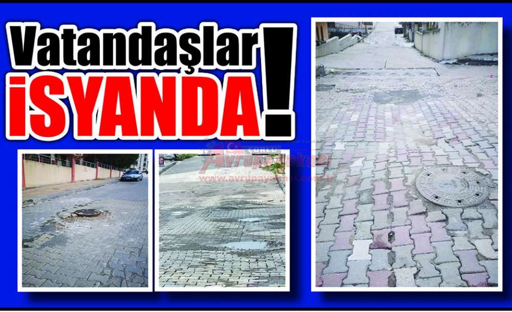 Vatandaşlar İsyanda, Fatura Çıkartılan Yolların Son Hali