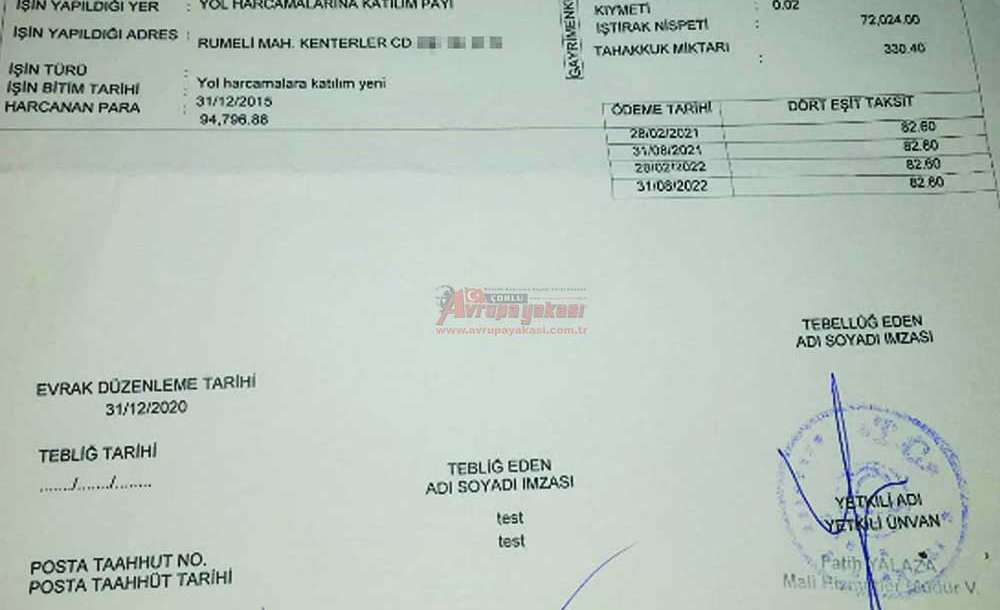 Vatandaşlar İsyanda,  Fatura Çıkartılan Yolların Son Hali 