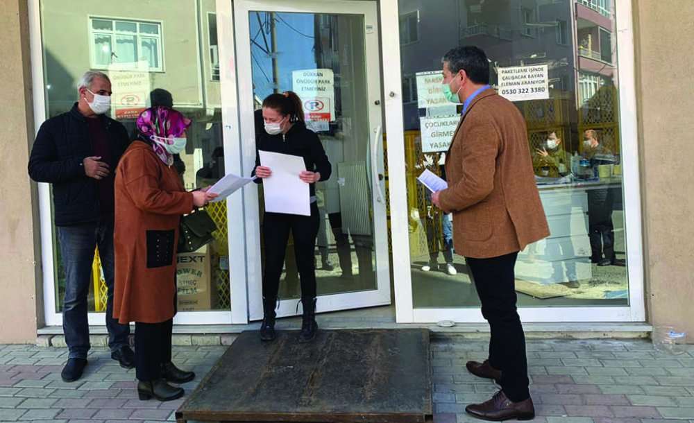 Muhtarlar Mahallerinde Yapılan Denetimlere Katıldı 