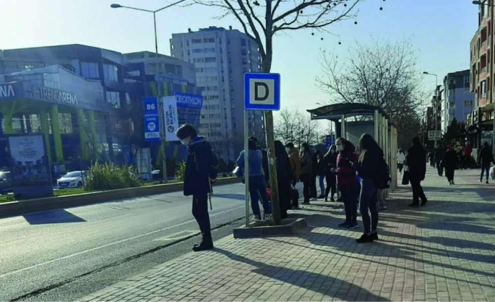 Çorlu'da Duraklar Miting Alanına Dönüştü 