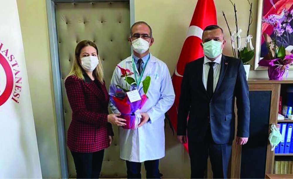 Ak Parti, Başhekim Mustafa Doğan'ı Ziyaret Etti 