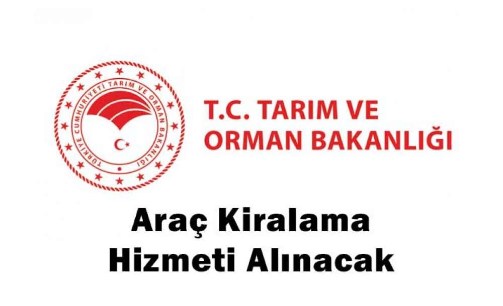 Araç Kiralama Hizmeti Alınacak