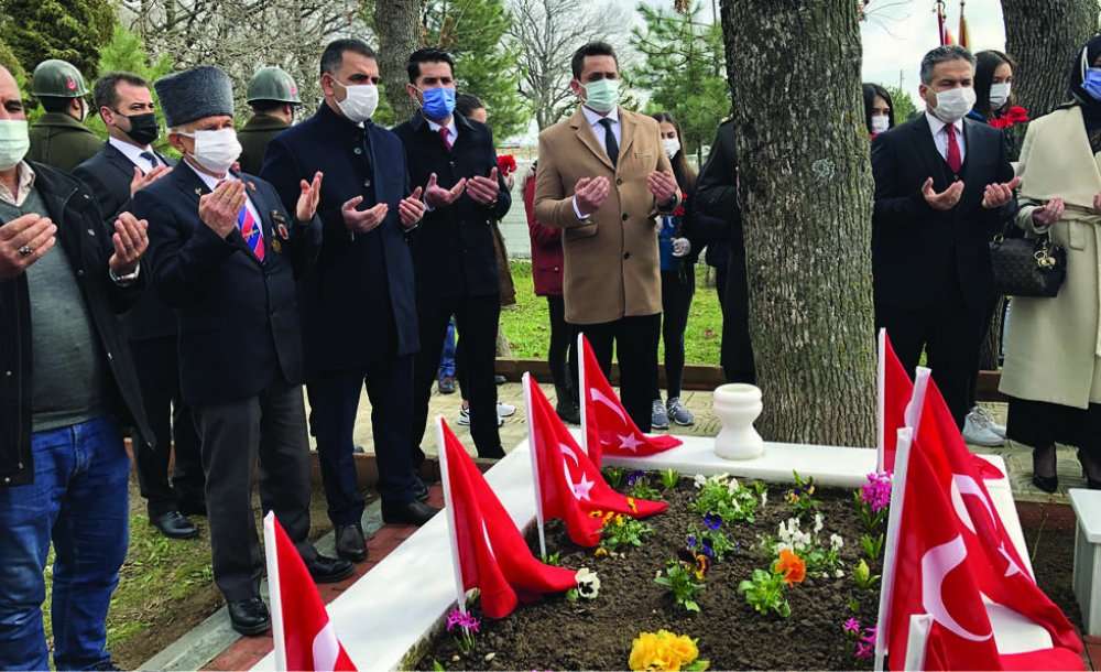 Ergene'de Çanakkale Şehitleri Dualarla Yad Edildi