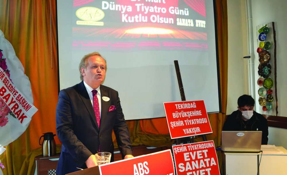 Şehir Tiyatrosu İçin İlk Meşale Yakıldı 