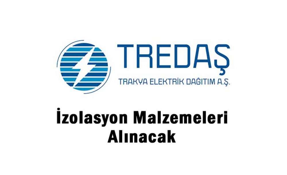 İzolasyon Malzemeleri Alınacak