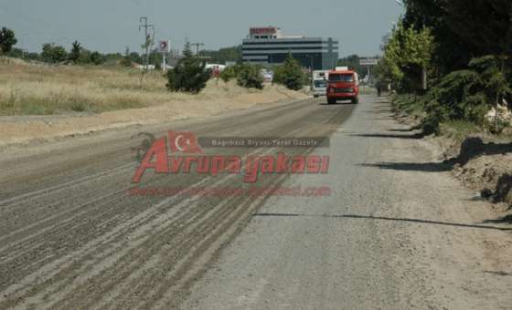 Sanayi Sitesinde Asfaltlama Başladı