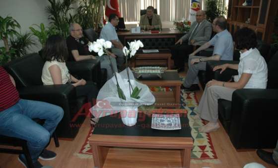 Chp Çorlu İlçe Örgütü`nden Çorlu Tso`ya Ziyaret