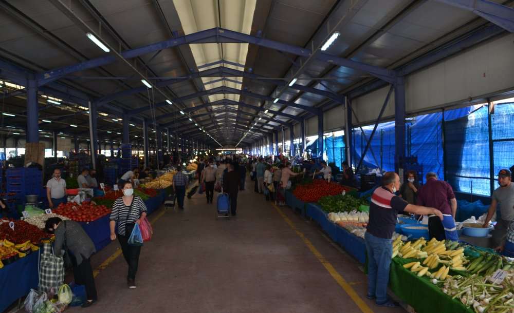 Pazar Yerlerindeki Pandemi Denetimleri Sürüyor 
