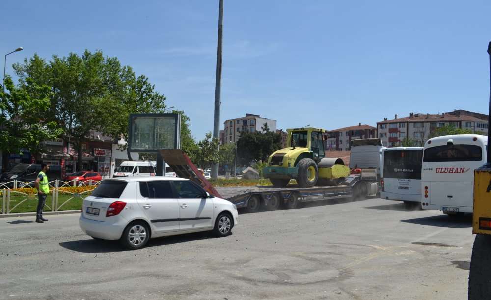 Çalışmaların Sona Ermesiyle Yol Trafiğe Açıldı 