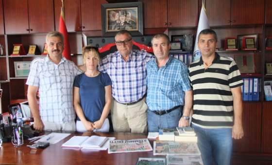 Bisader'den Sultanköy Belediye Başkanı Ersin Çolpan'a Ziyaret