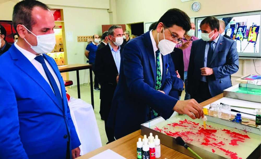 Çorlu'da İki Adet Tasarım Beceri Atölyesi Açıldı 