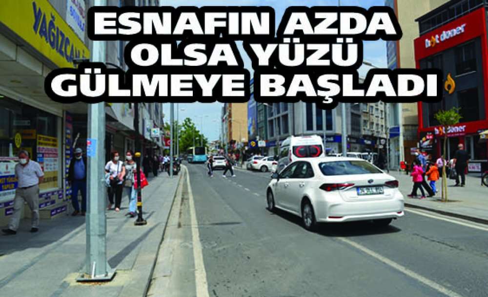 Esnafın Azda Olsa Yüzü Gülmeye Başladı 