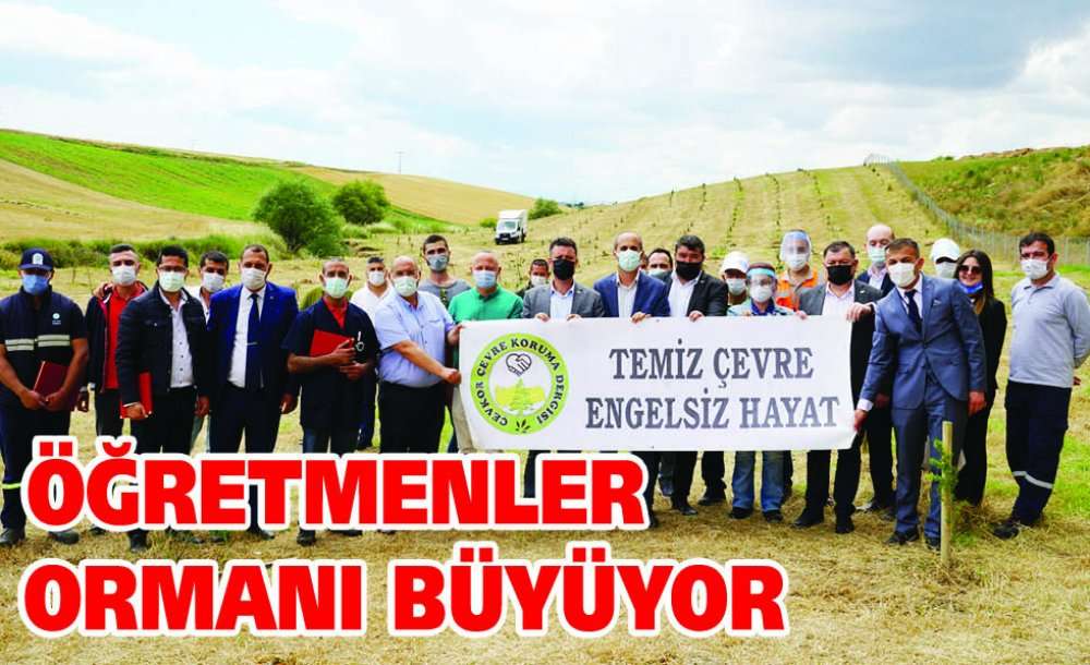 Öğretmenler Ormanı Büyüyor