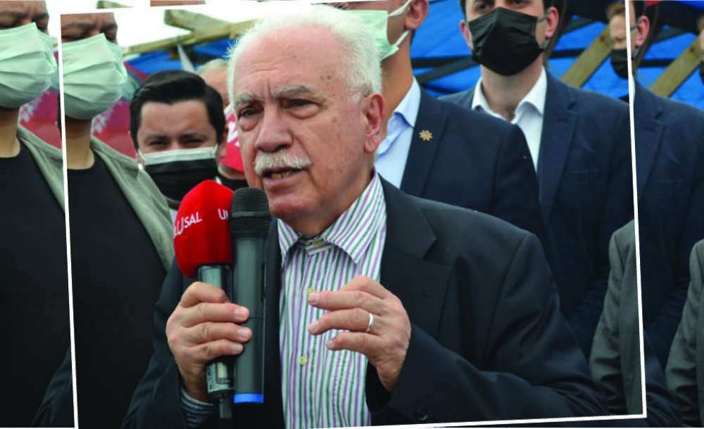 Doğu Perinçek, Grevdeki İşçileri Ziyaret Etti 