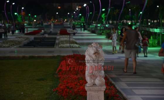  Cumhuriyet Parkı İmrendiriyor