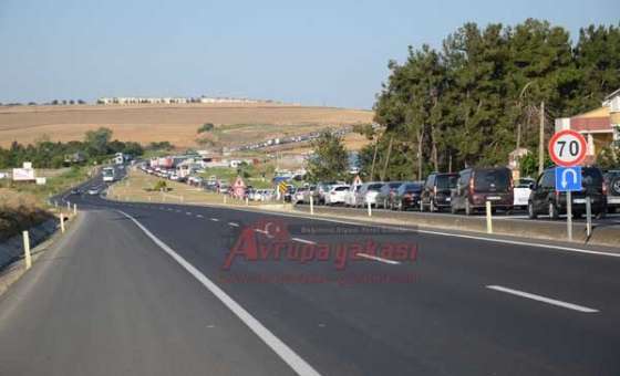 Tatilcilere Trafik Eziyeti