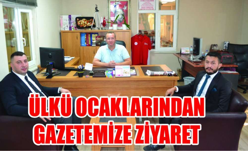 Ülkü Ocaklarından Gazetemize Ziyaret 