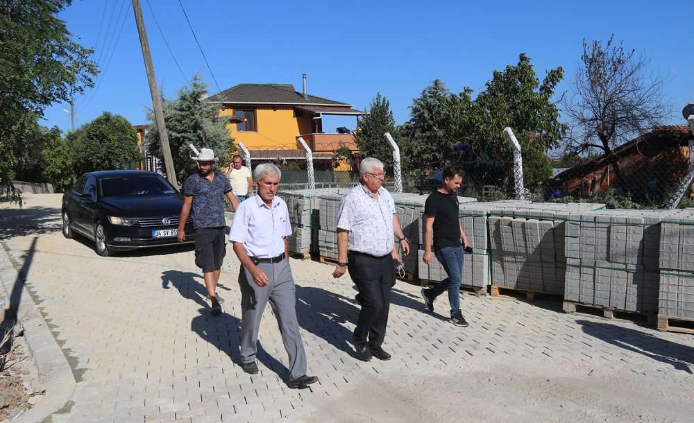 Ergene'de Yol Çalışmaları Aralıksız Devam Ediyor