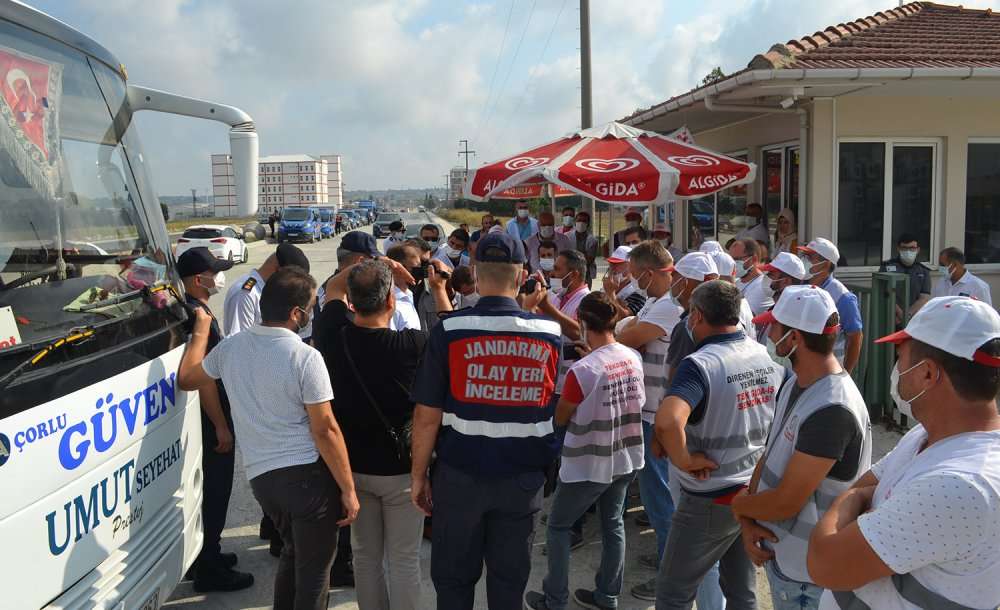 Grevde Olan İşçiler, Yine İsyan Etti!