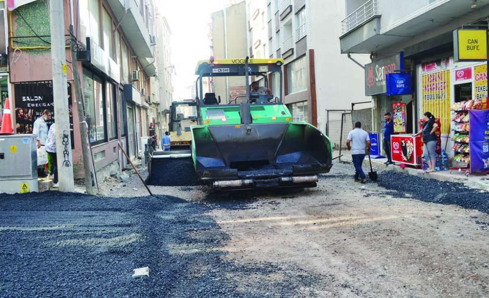 Çorlu Belediyesi Asfalt Serimine Hız Verdi 