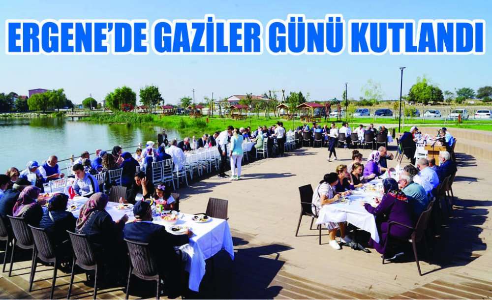 Ergene'de Gaziler Günü Kutlandı