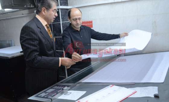 Kaymakam Doğan'dan Gazetemize Ziyaret  