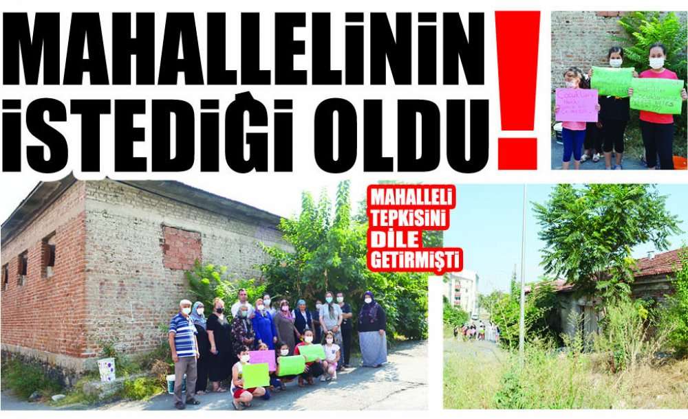 Mahallelinin İstediği Oldu!