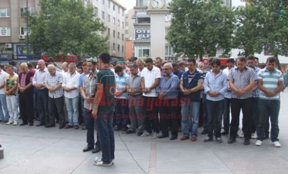 Çorlu Alperen Ocaklarından Müslümanlara Yapılan Zulümlere Protesto