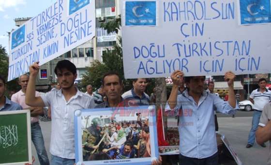Çorlu Alperen Ocaklarından Müslümanlara Yapılan Zulümlere Protesto