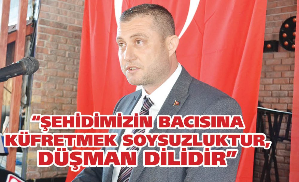 “Şehidimizin Bacısına Küfretmek Soysuzluktur, Düşman Dilidir”