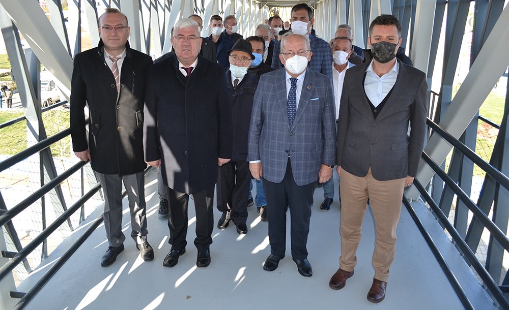 Asansörlü Üst Geçit Açıldı 