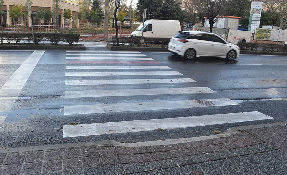 Yaya Geçidini Gören Şaşırıyor!