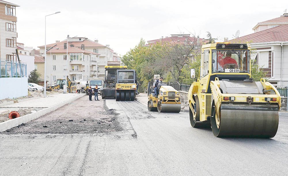 Çorlu'ya 55 Bin Ton Asfalt Serildi 