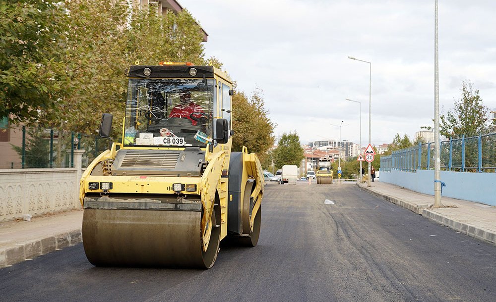 Çorlu'ya 55 Bin Ton Asfalt Serildi 