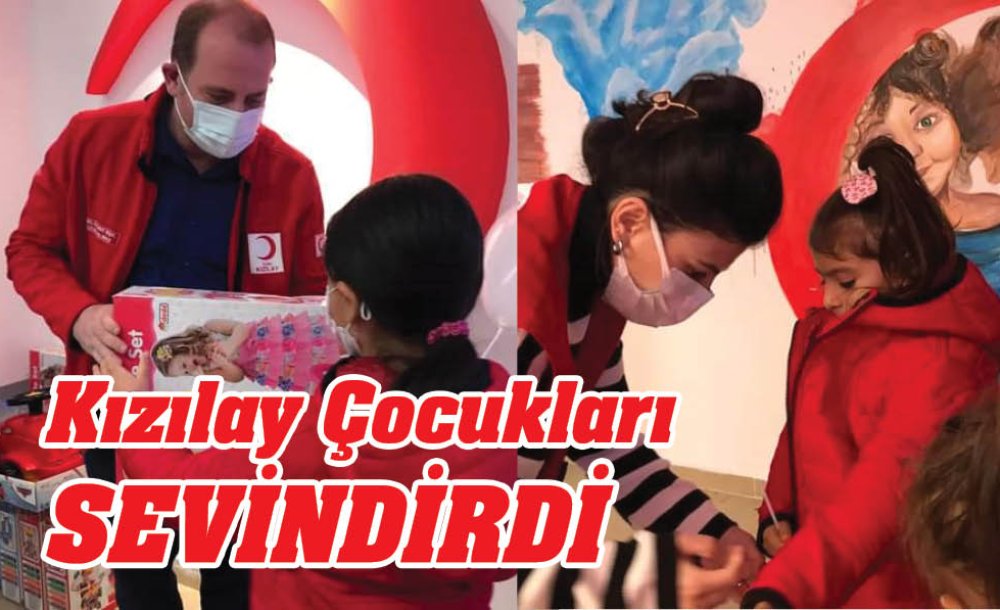Kızılay Çocukları Sevindirdi 