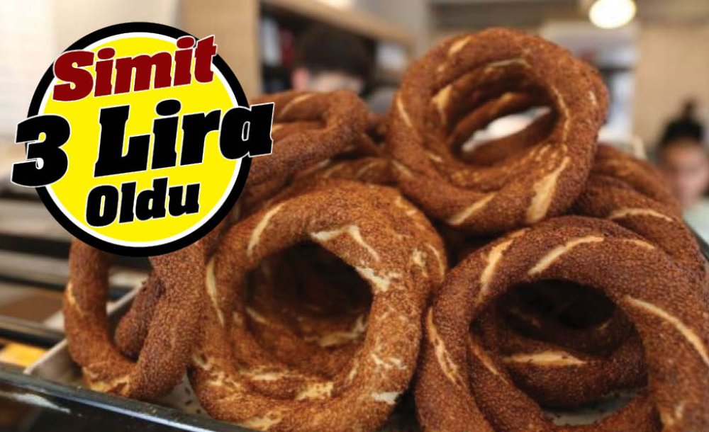 Simit 3 Lira Oldu