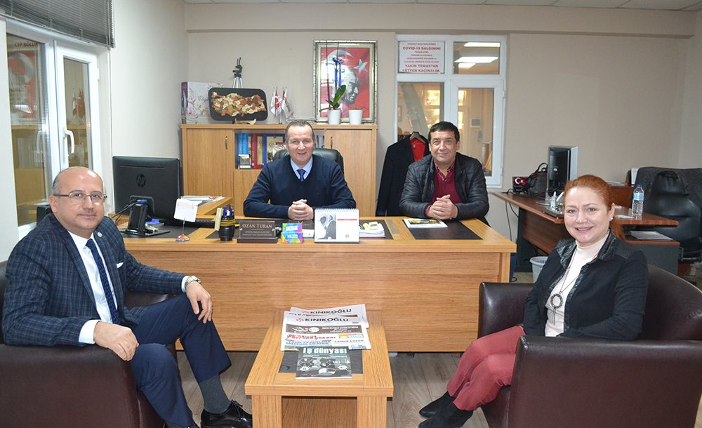 İyi̇ Parti'den Gazetemize 10 Ocak Ziyareti