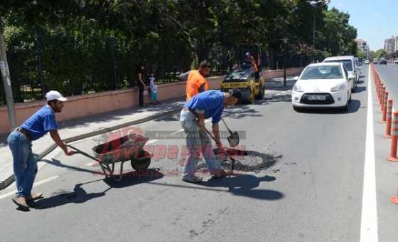 Çukurlar Nihayet Kapatıldı