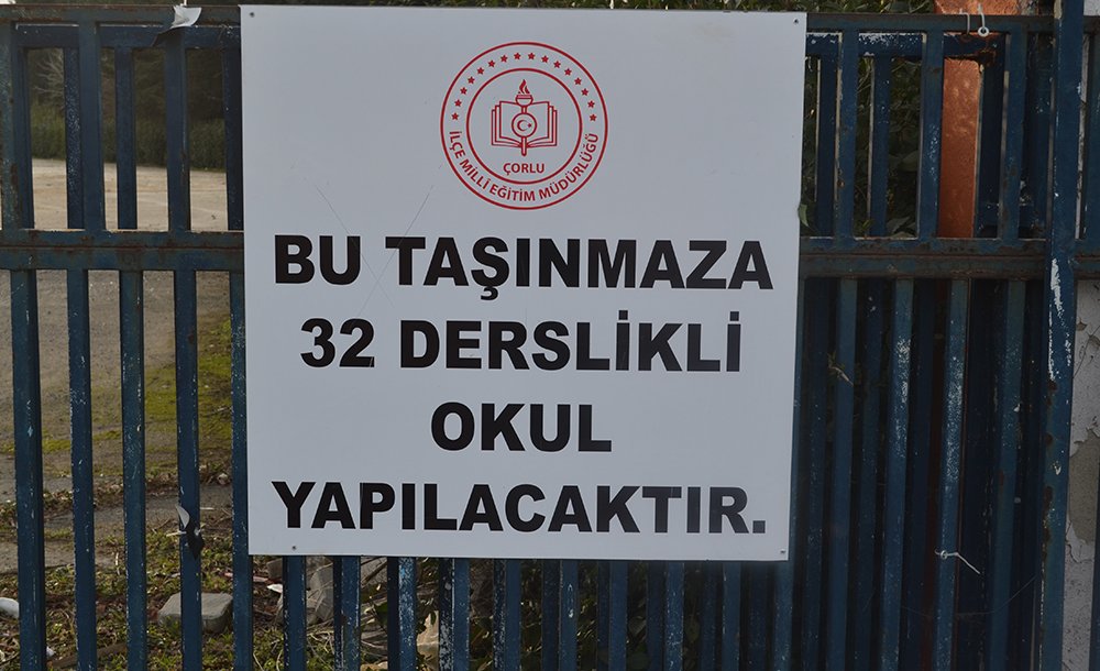 Okul İnşaatları Bir Türlü Başlamıyor!
