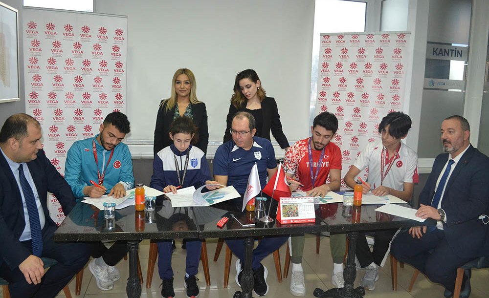 Şampiyon Sporculara Vega Hospital Sponsor Oldu 