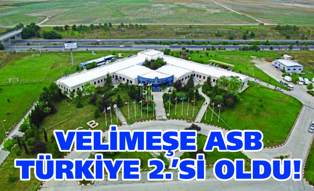 Veli̇meşe Asb Türki̇ye 2.'Si̇ Oldu!